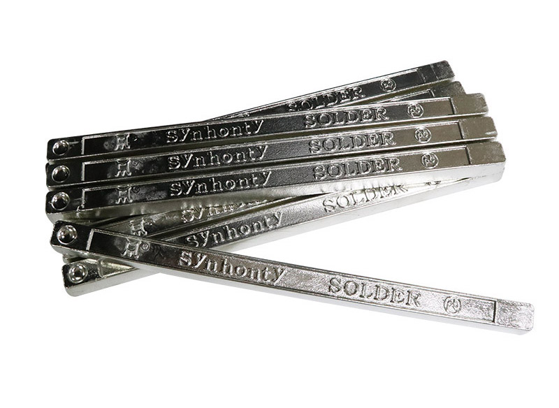 What are the important ingredients of solder bars?